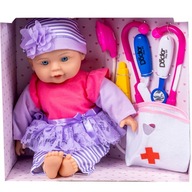 SMILY PLAY Bábika Baby Julka hovorí lekárnička