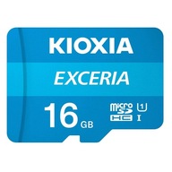 KIOXIA 16GB microSDHC karta Exceria 100MB/s C10