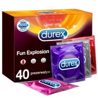 DUREX FUN EXPLOSION KONDÓMY SET MIX 40 KS