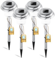 4x LED solárne záhradné svietidlo s hrotom 4x LED solárne záhradné svietidlo s hrotom