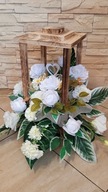 LAMPIÓNA Kvety LAMPIÓNA biela ZLOŽENIE na hrob