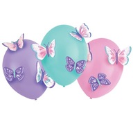 LATEXOVÉ BALÓNY MOTÝĽ 3D MOTÝĽ 35,5 CM 3 KS LATEXOVÉ BALÓNY MOTÝĽ 3D MOTÝĽ 35,5 CM 3 KS