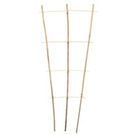 Bambusový rebrík trojitá podpera pre rastliny 60cm