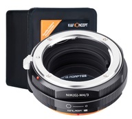 KF Adaptér Nikon(G) na micro M4/3 s pop. otvory