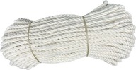 Plachetníkové točené bavlnené lano 8mm 50m SKU x072