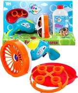 Pištoľ na mydlové bubliny FRU BLU BLASTER + TEKUTINY Pištoľ na mydlové bubliny FRU BLU BLASTER + TEKUTINY
