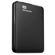 Prenosný disk WD Elements 1 TB USB 3.0/USB 2.0 Black