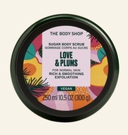 Telový peeling The BODY SHOP Love and Plums 250