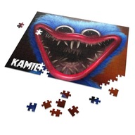 Puzzle + MENO HUGGY WUGGY Poppy Playtime A4 70 ks Puzzle + MENO HUGGY WUGGY Poppy Playtime A4 70 ks