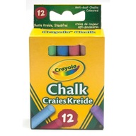 Crayola | Bezprašná farebná krieda 12 ks.