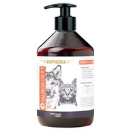 EUPHORIA Prírodný lososový rybí olej pre psov a mačky Omega 3 1L EUPHORIA Prírodný lososový rybí olej pre psov a mačky Omega 3 1L