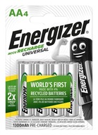 4x Ni-Mh batérie Energizer 1300mAh AA R6 4x Ni-Mh batérie Energizer 1300mAh AA R6