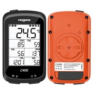 Magene C406 GPS ANT + Cyklistický počítač Orange