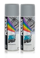 PULSAR ZINOK SPREJ ANTIKORÓZNY ZINOK 400 ml x2 PULSAR ZINOK SPREJ ANTIKORÓZNY ZINOK 400 ml x2