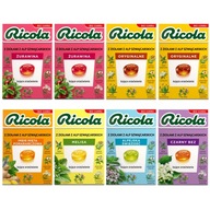 Sada bylinných cukríkov Ricola na kašeľ 8x27,5g Sada bylinných cukríkov Ricola na kašeľ 8x27,5g