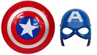 ŠTITOVÁ MASKA CAPTAIN AMERICA ZVUKOVÉ SVETLÁ OUTFIT AVENGERS KOSTÝM ŠTITOVÁ MASKA CAPTAIN AMERICA ZVUKOVÉ SVETLÁ OUTFIT AVENGERS KOSTÝM