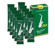 Plátky na alt saxofón VANDOREN JAVA 2,5 SET 10 KS Plátky na alt saxofón VANDOREN JAVA 2,5 SET 10 KS