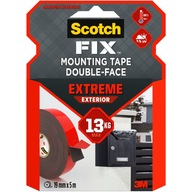 Montážna páska SCOTCH EXTREME 19 mm X 5 m - 13 kg Montážna páska SCOTCH EXTREME 19 mm X 5 m - 13 kg