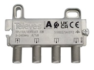 Splitter 1/3 Televes 519503 RTV SAT 5-2400 MHz