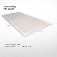Plochý filter G4 Iso Hrubý 70% 215 x 605 mm