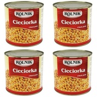 4x 2500g FARMER Cícer z konzervy 4x 2500g FARMER Cícer z konzervy