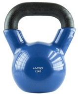 KETTLEBELL 12KG GUĽOVÁ VARNÁ KANVICA HMOTNOSŤ HMS