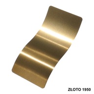 Práškový lak Zlatý polyester s hladkým leskom Práškový lak Zlatý polyester s hladkým leskom