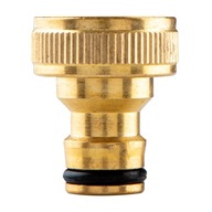 Kohútikové pripojenie 1/2"- 3/4", mosadz Kohútikové pripojenie 1/2"- 3/4", mosadz