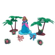 Ozdoba na tortu BARBIE ISLAND SET Ozdoba na tortu BARBIE ISLAND SET
