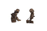 Označenie WC WC kúpeľňový set patina Označenie WC WC kúpeľňový set patina