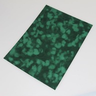 Zelený kŕdľový scrapbookingový papier A4