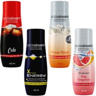SODASTREAM Sirup/koncentrát sada 4 rôznych príchutí. SODASTREAM Sirup/koncentrát sada 4 rôznych príchutí.