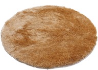 Shaggy Royal okrúhly koberec s trblietkami 120x120