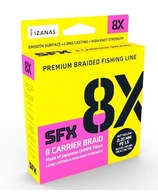 Sufix SFX 8X Braid Hot Yellow 275 m/0,185 mm/13,0 kg Sufix SFX 8X Braid Hot Yellow 275 m/0,185 mm/13,0 kg
