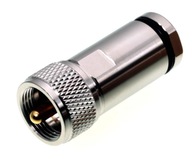HQ PL-259 SKRUTKOVANÁ ZÁSTRČKA RF-7 ULTRAFLEX 7 PTFE zlatá HQ PL-259 SKRUTKOVANÁ ZÁSTRČKA RF-7 ULTRAFLEX 7 PTFE zlatá