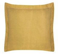 Horčicová obliečka na vankúš s okrajom - 70x80 Horčicová obliečka na vankúš s okrajom - 70x80