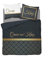 Bavlnené obliečky 160x200 Queen and King