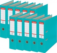 Esselte ekonomický zakladač A4 75mm tyrkysová x10