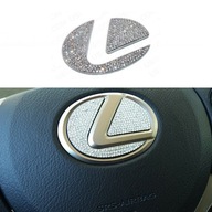 DIAMANTOVÁ NÁLEPKA NA VOLANT S LOGOM LEXUS