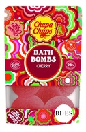 Bi-es Chupa Chups Čerešňové šumivé bomby do kúpeľa Bi-es Chupa Chups Čerešňové šumivé bomby do kúpeľa