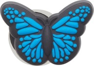 CROCS JIBBITZ CHARMS BLUE BUTTERFLY BUTTERFLY PIN CROCS JIBBITZ CHARMS BLUE BUTTERFLY BUTTERFLY PIN