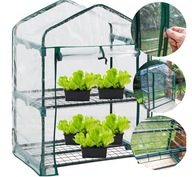 Záhradný skleník, mini balkónový skleník, fólia