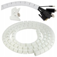 Káblový organizér, kryt kábla, 20mm 2,6m Káblový organizér, kryt kábla, 20mm 2,6m