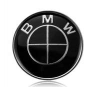 BMW 72mm chlopňa masky predná zadná ČIERNA ČIERNA