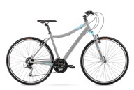 ROMET ORKAN 2 D LTD šedo-tyrkysový 19 L bicykel