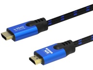 HDMI - HDMI v2.1 kábel SAVIO CL-143 8K 3 m HDMI - HDMI v2.1 kábel SAVIO CL-143 8K 3 m