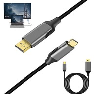 ADAPTÉROVÝ KÁBEL USB-C na DisplayPort DP Mac 4K60Hz