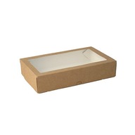 Kartónová krabica s okienkom 20 x 12 x 4 cm - 25 ks Kartónová krabica s okienkom 20 x 12 x 4 cm - 25 ks