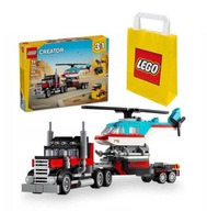 LEGO CREATOR 31146 PLATFORMOVÝ VOZÍK... + PAPIEROVÁ TAŠKA LEGO STREDNÁ LEGO CREATOR 31146 PLATFORMOVÝ VOZÍK... + PAPIEROVÁ TAŠKA LEGO STREDNÁ