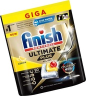 FINISH Powerball Ultimate Plus Allin1 Lemon kapsule do umývačky riadu 90 kusov FINISH Powerball Ultimate Plus Allin1 Lemon kapsule do umývačky riadu 90 kusov